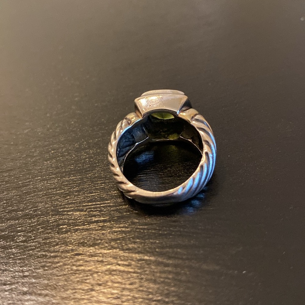 David Yurman Peridot Ring Size 4.5 - image 3
